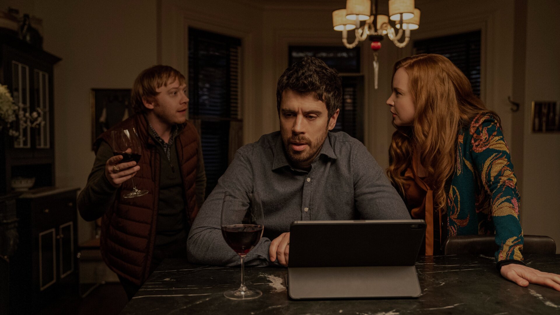 Sean contemplating food crimes.