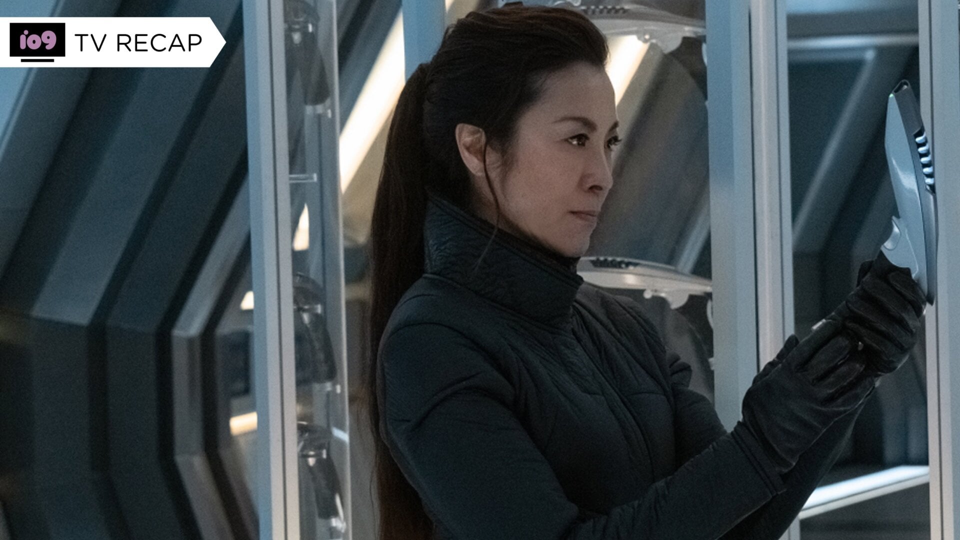 Emperor Georgiou is given a chance to see if her years in a brighter world have really changed her.