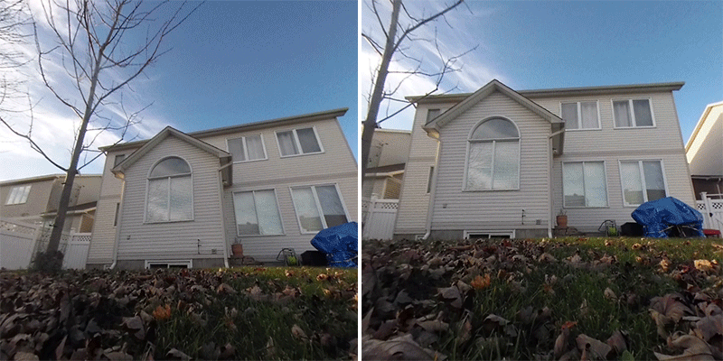 Augmented reality effects can be added to the animations, like falling snow or leaves to enhance the mood, but like most AR filters they’re not going to fool anyone.