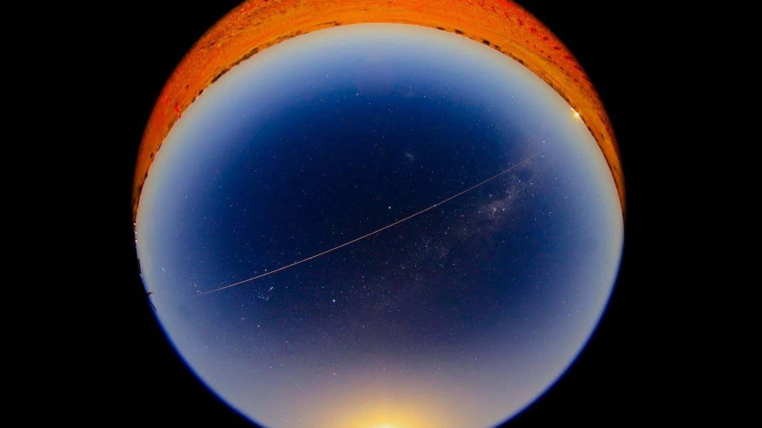 Fireball taken from Coober Pedy.