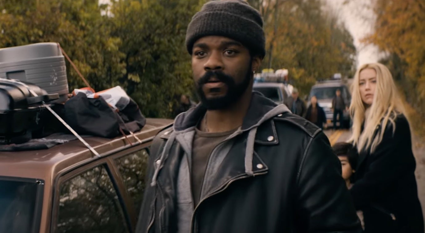 Jovan Adepo as Larry Underwood in The Stand. (And Amber Heard too!)