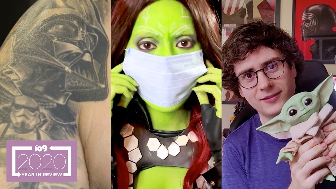 From left: Our videos on “Darth” Needles, at-home cosplay, and io9's “SDCC con floor tour.”