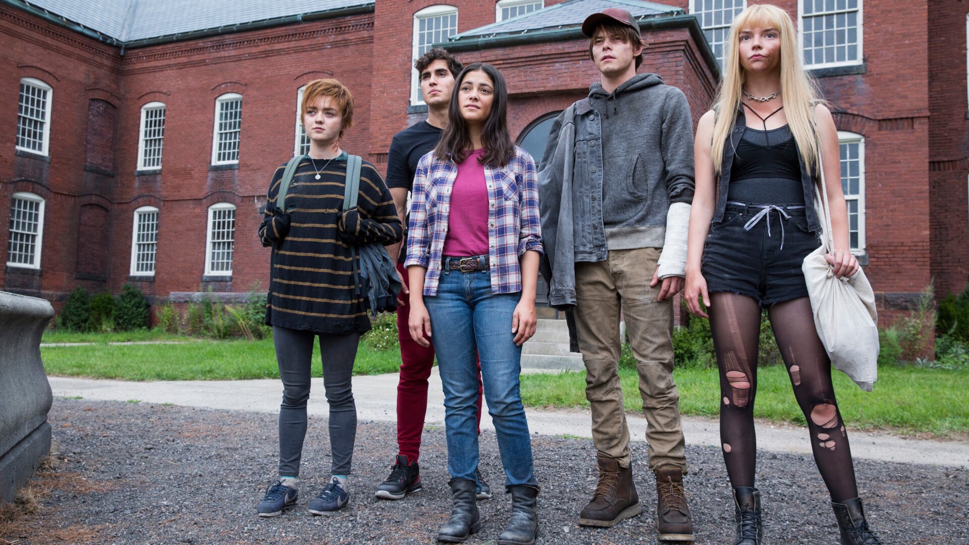 The New Mutants cast, minus the Demon Bear.