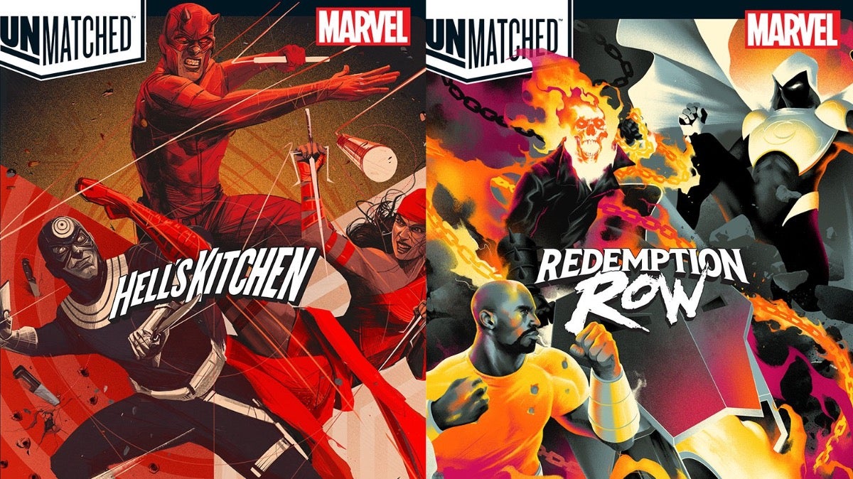 A look at two of the upcoming Unmatched Marvel sets. 