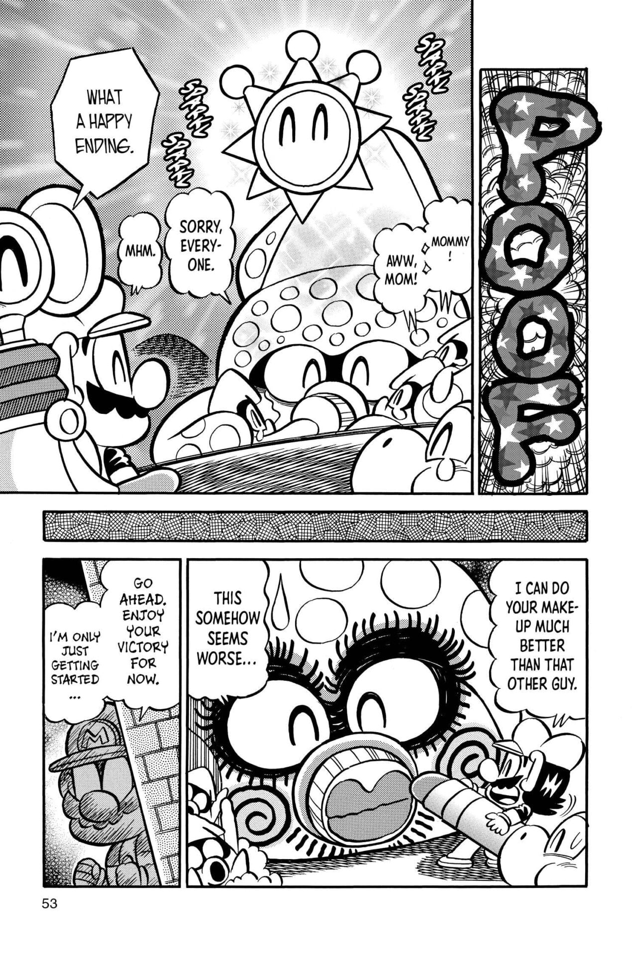 Mario helping to beautify the world.