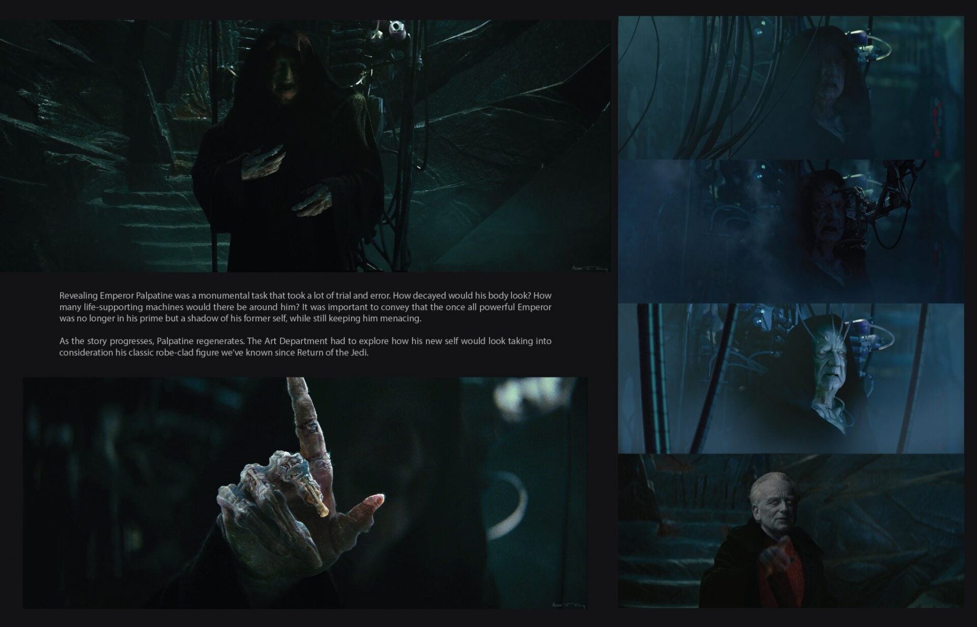 Concept art from Star Wars: The Rise of Skywalker.