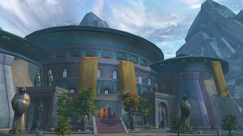 Tython’s Jedi Temple, a returned academy built tens of thousands of years after the Order’s true origin on the planet.