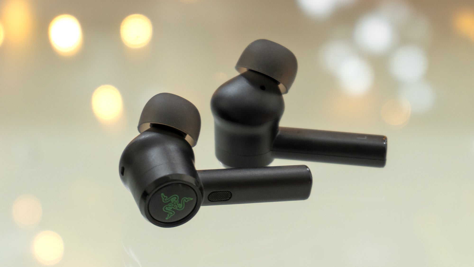 The Hammerhead True Wireless Pros are larger than Apple’s AirPod Pros, but feature generous 10-millimeter drivers producing much better sound.
