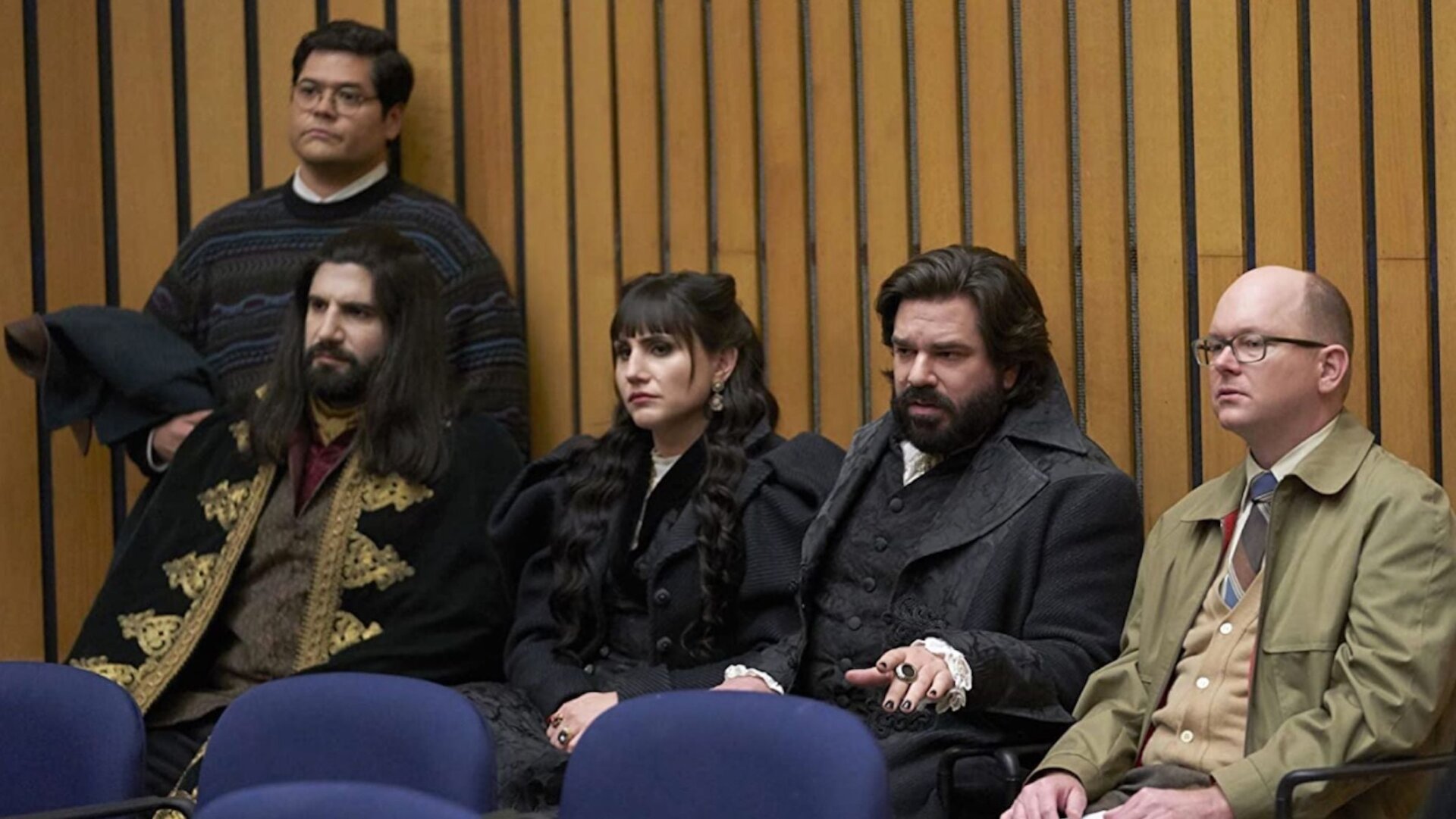 Sucking blood on Staten Island.