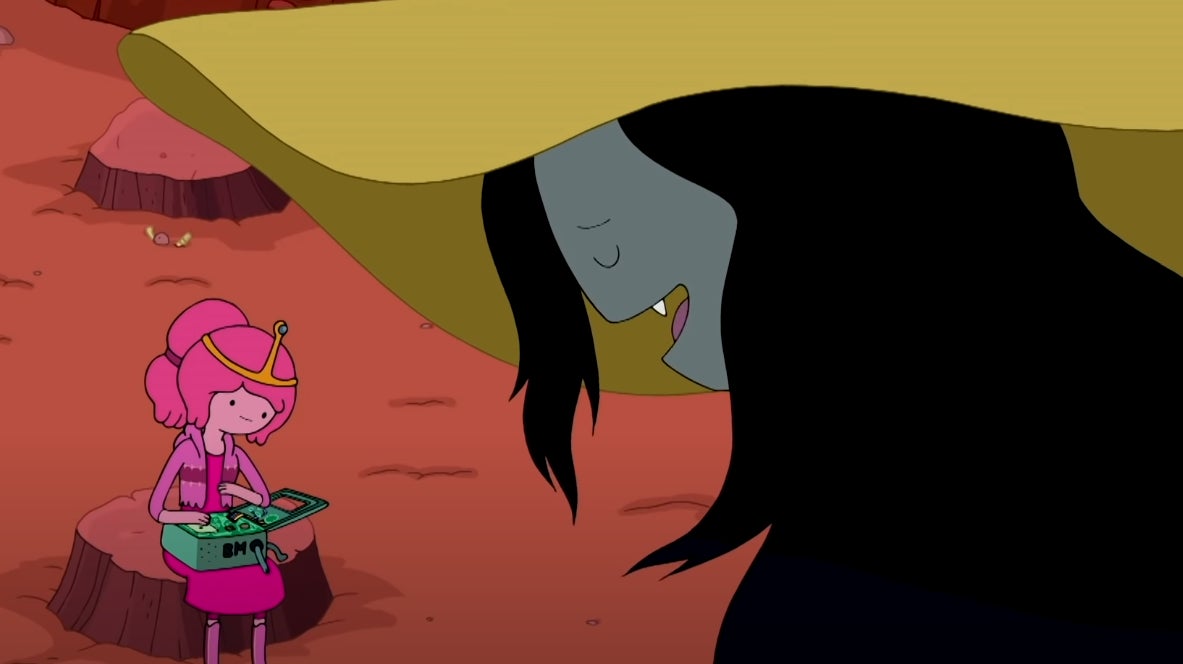 From Adventure Time. Long live Bubbline!