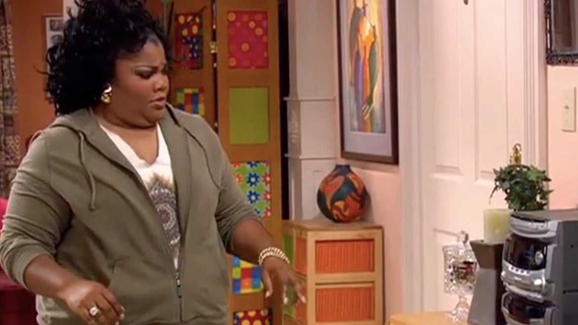 Nikki being taken over by the music.