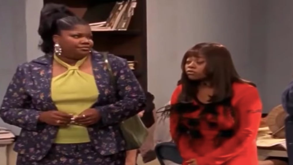 Nikki and Kim applying to work at a psychic hotline.