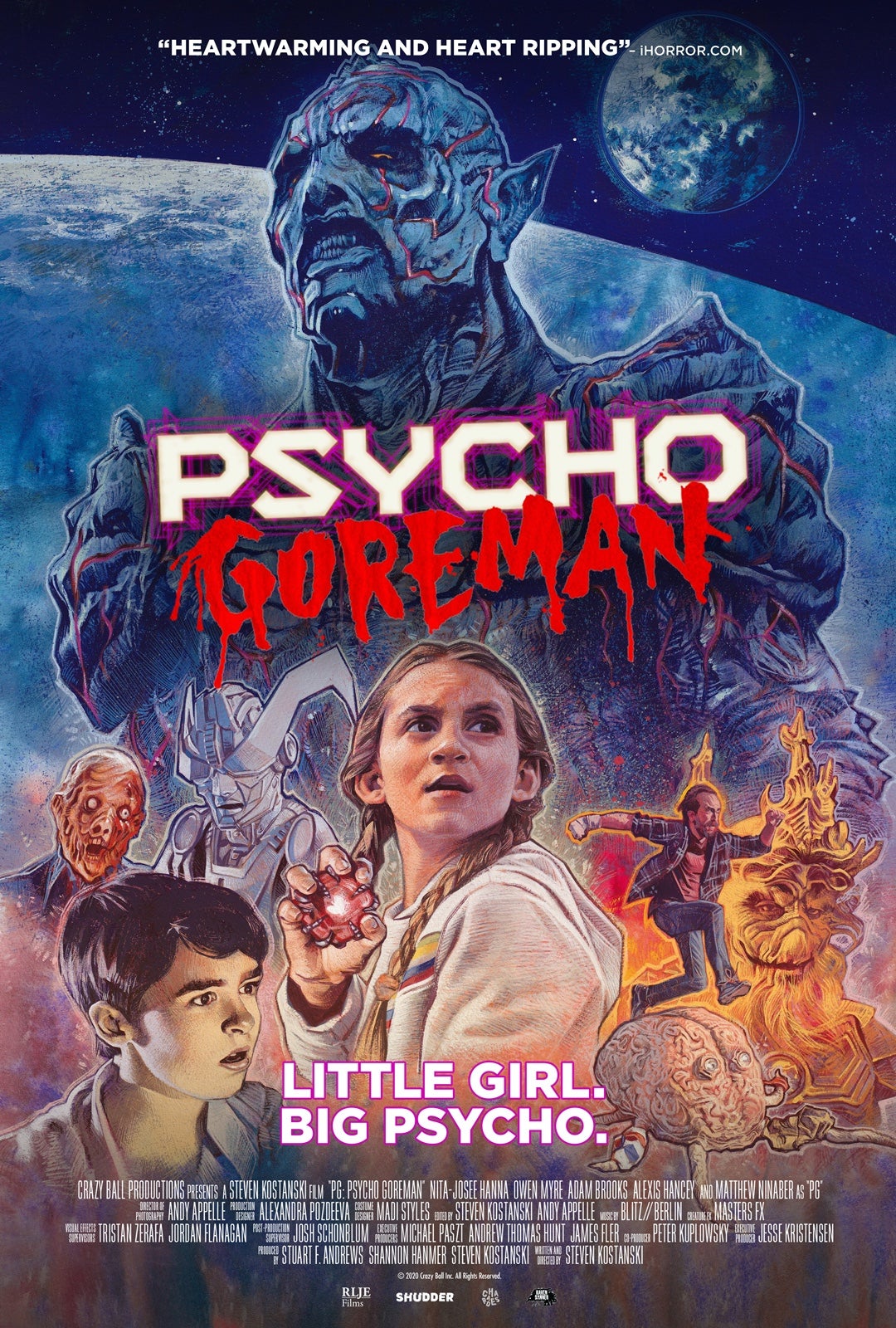 The poster for PG: Psycho Goreman.