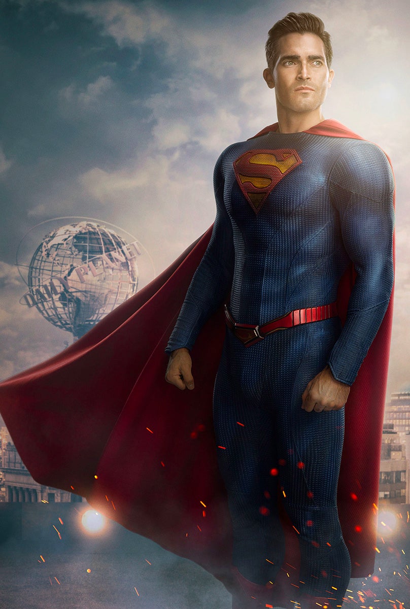Superman’s new costume.