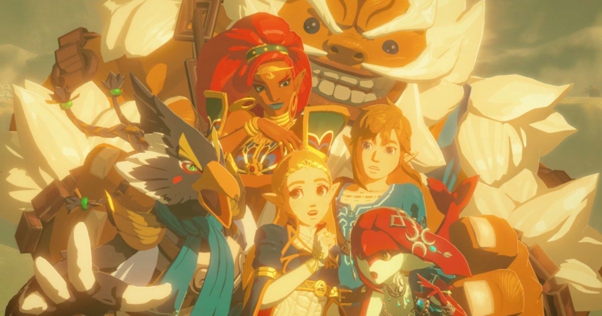 Princess Zelda and her squad of Champions.