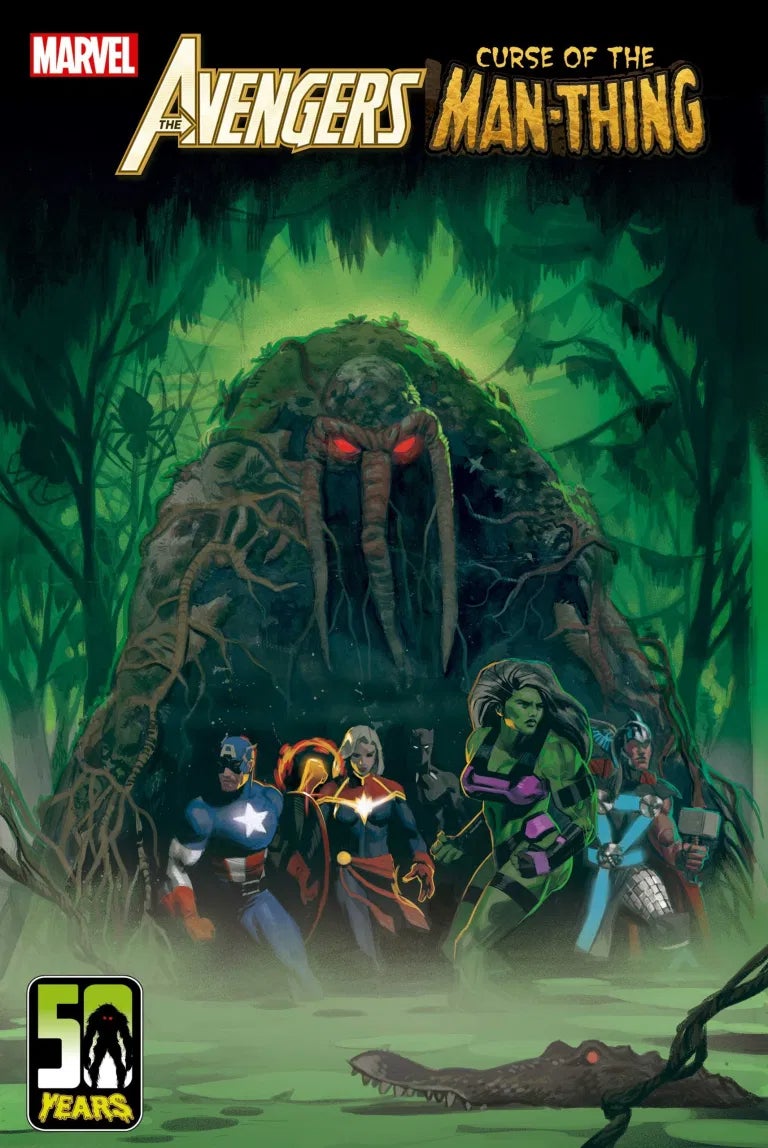 Cover for Avengers: Curse of the Man-Thing #1. 