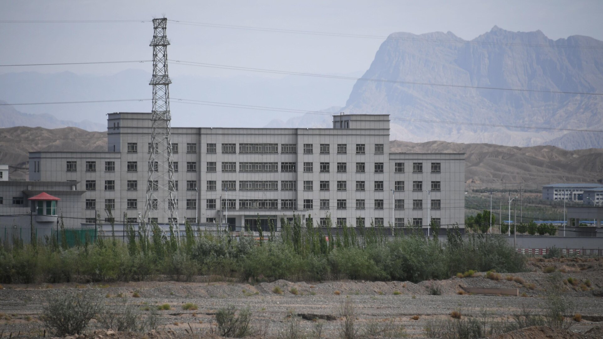 The Artux City Vocational Skills Education Training Service Center, a facility north of Kashgar in China’s Xinjiang region, that is believed to be a concentration/re-education camp for mostly Muslim minorities.