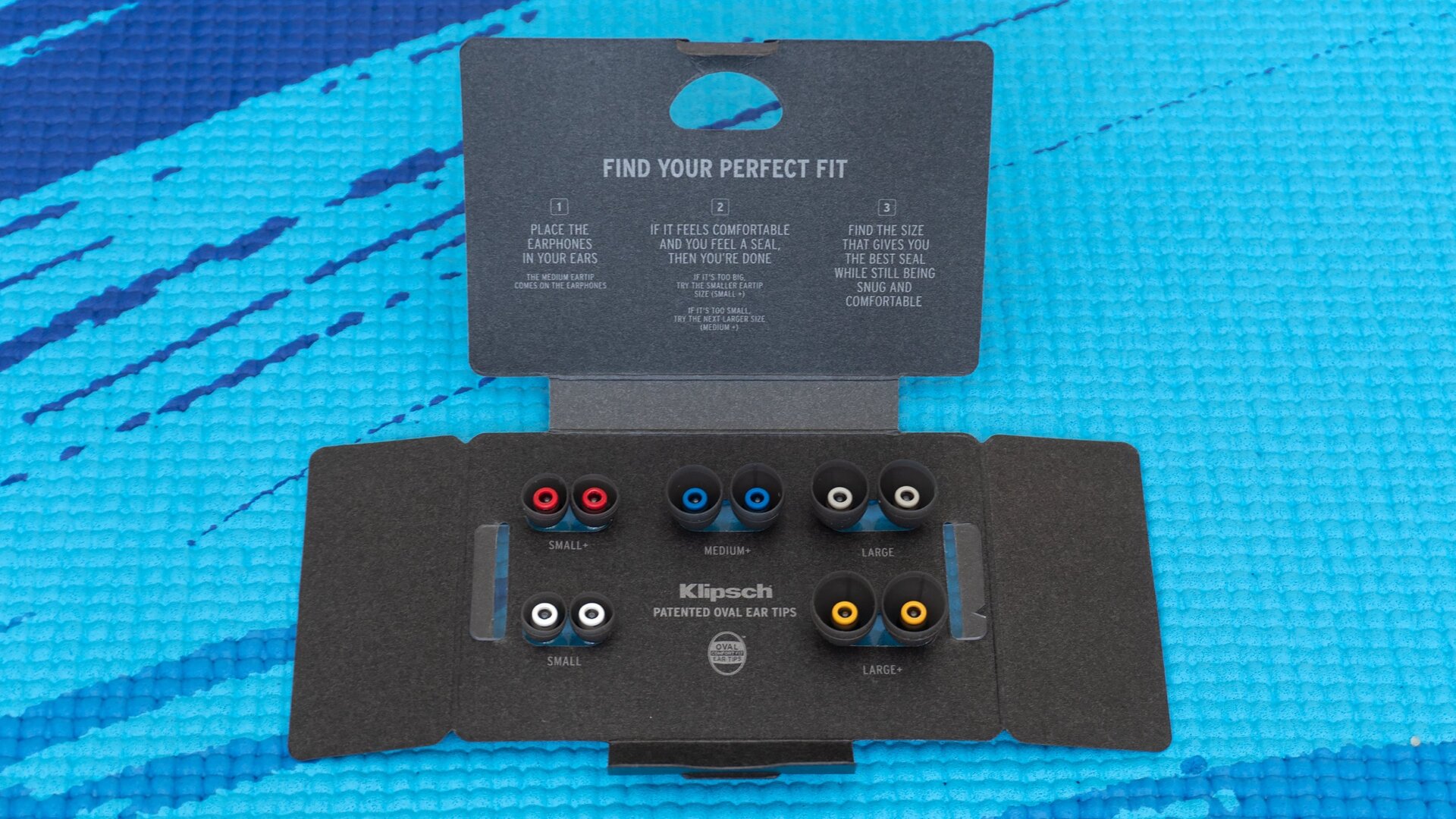 There is no such thing as too many ear tip options, and Klipsch now includes six size options in the box.