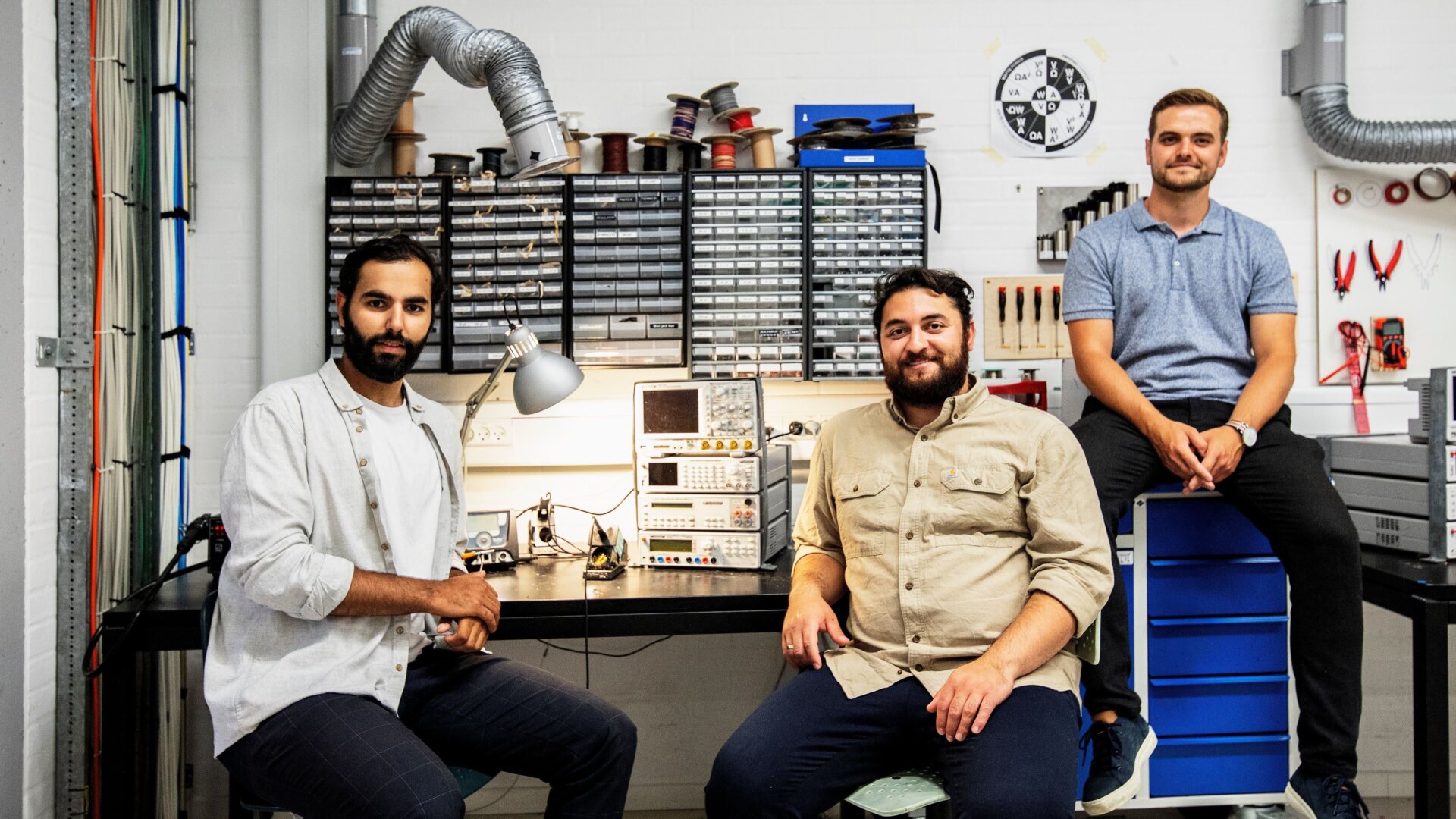 From left to right: Erkan Tosti Taskiran, Servet Coskun and Christopher Weis Thomasen.