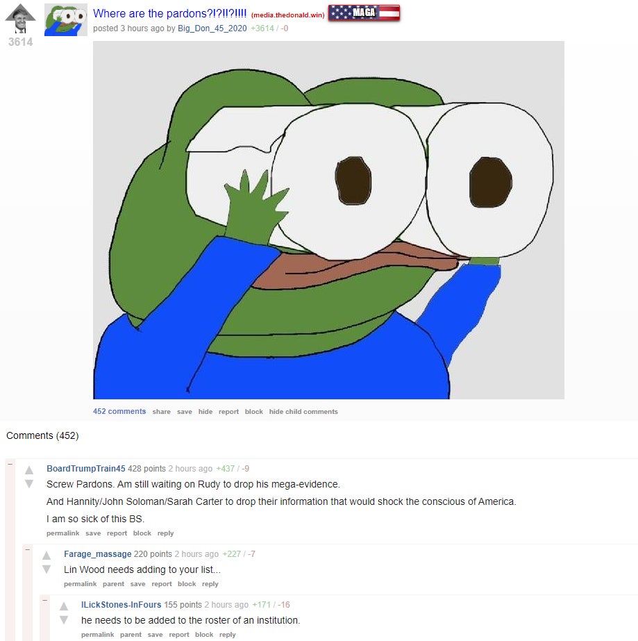 Screenshot: The Donald