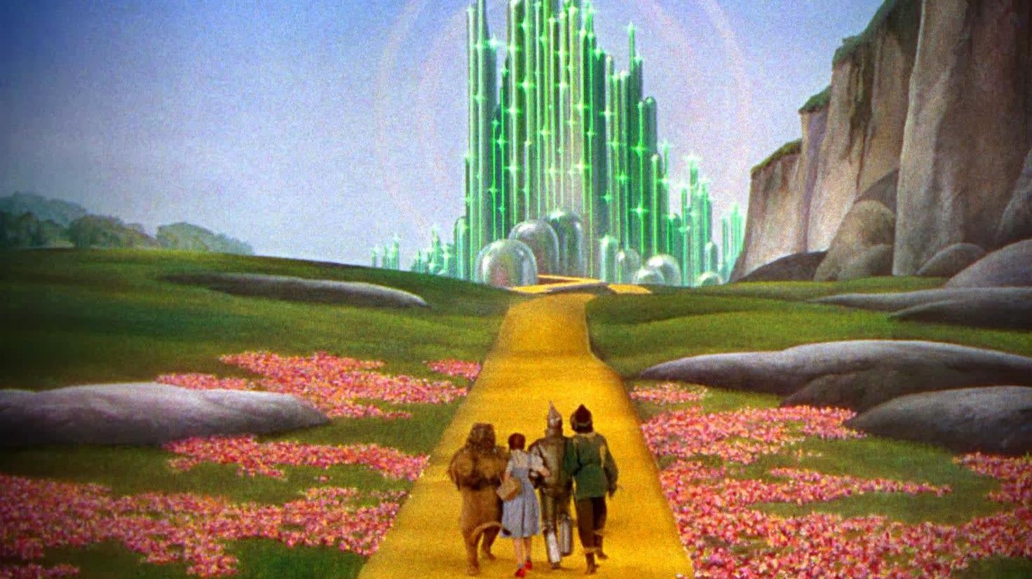 No yellow brick roads this year.