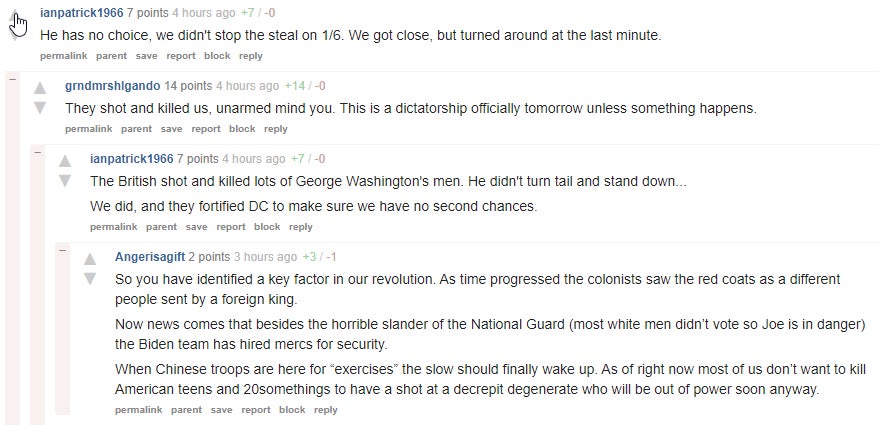 Screenshot: The Donald