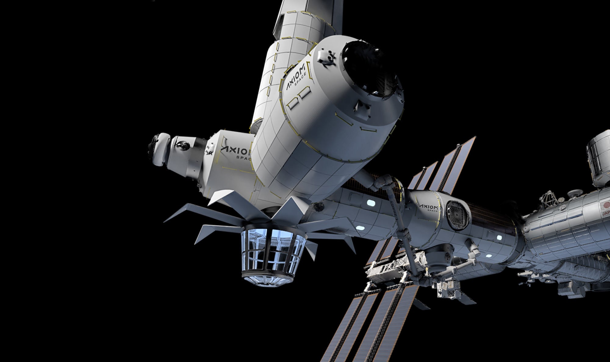 Conceptual image of Axiom Station.