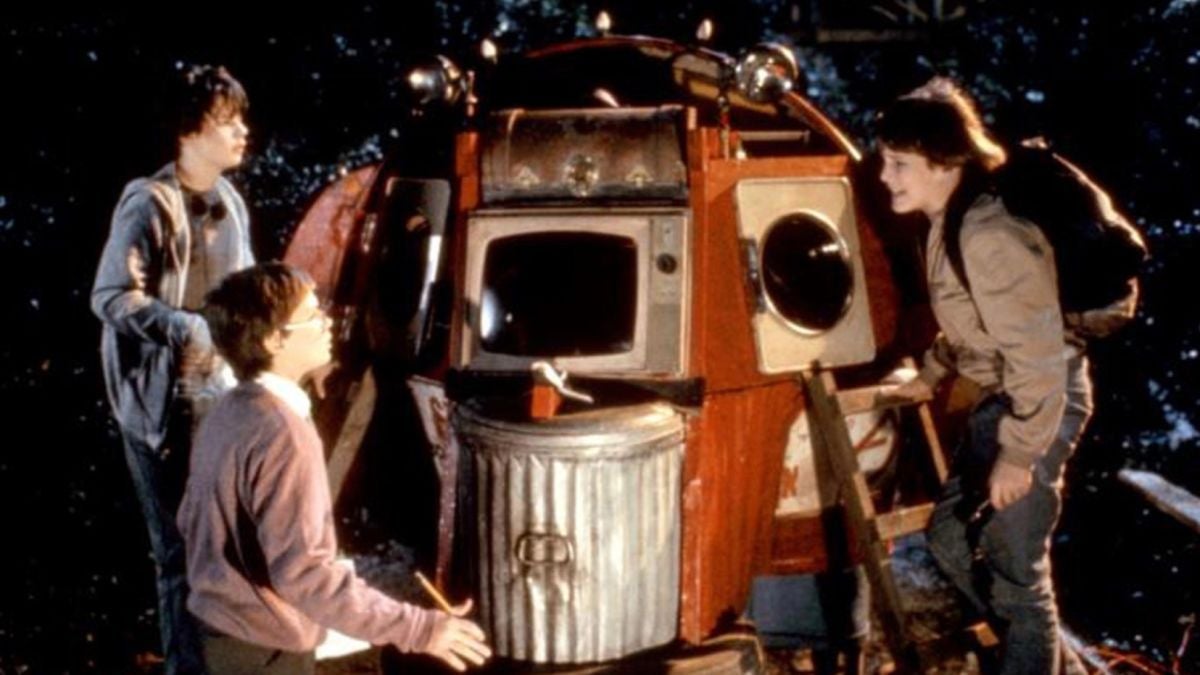 The gang in Explorers