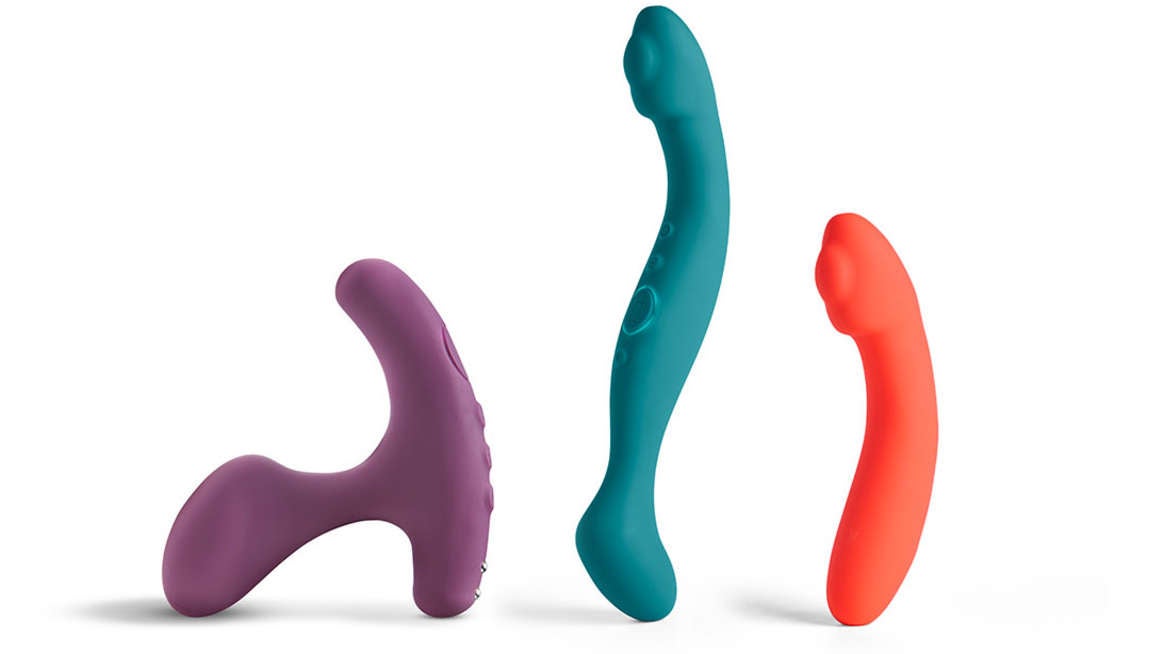 The new line of warming sex toys Lora DiCarlo launched at CES 2021.