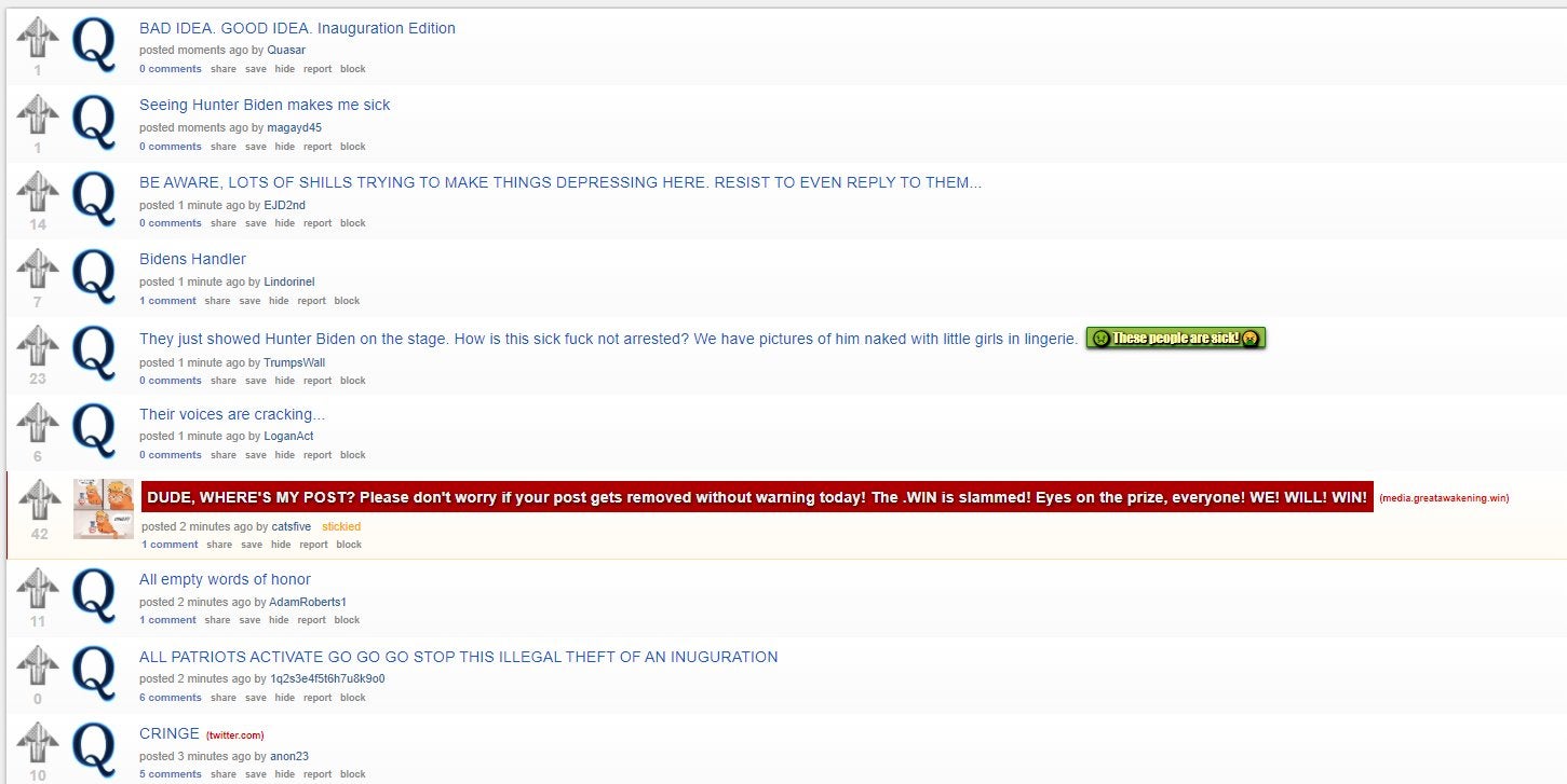 Screenshot: Great Awakening