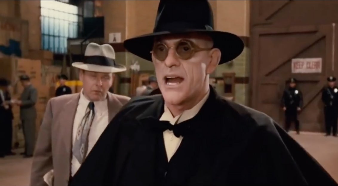 Christopher Lloyd as the Judge.