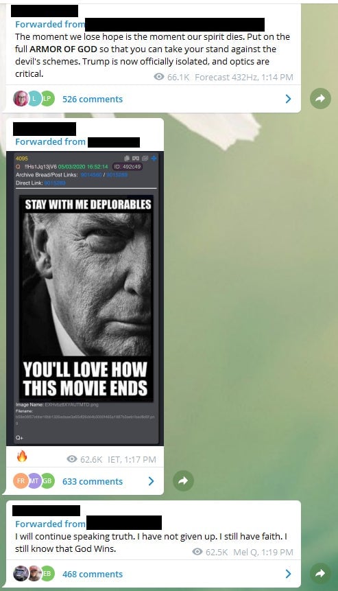 Screenshot: Telegram
