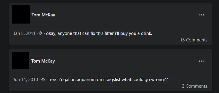 Screenshot: Facebook