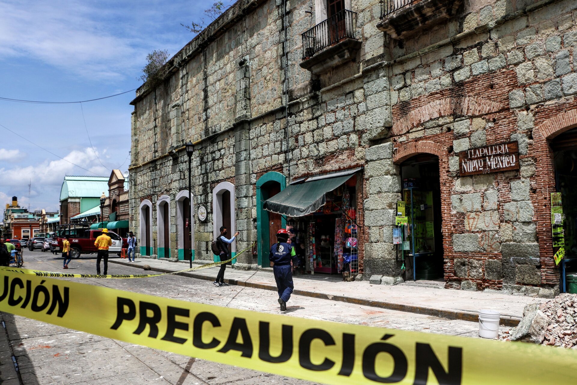 The research team was able to “hear” the June 2020 earthquake in Oaxaca, Mexico, in the Curie cable’s vibration.