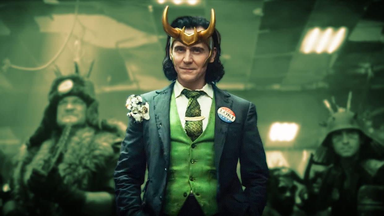 Tom Hiddleston in Loki.