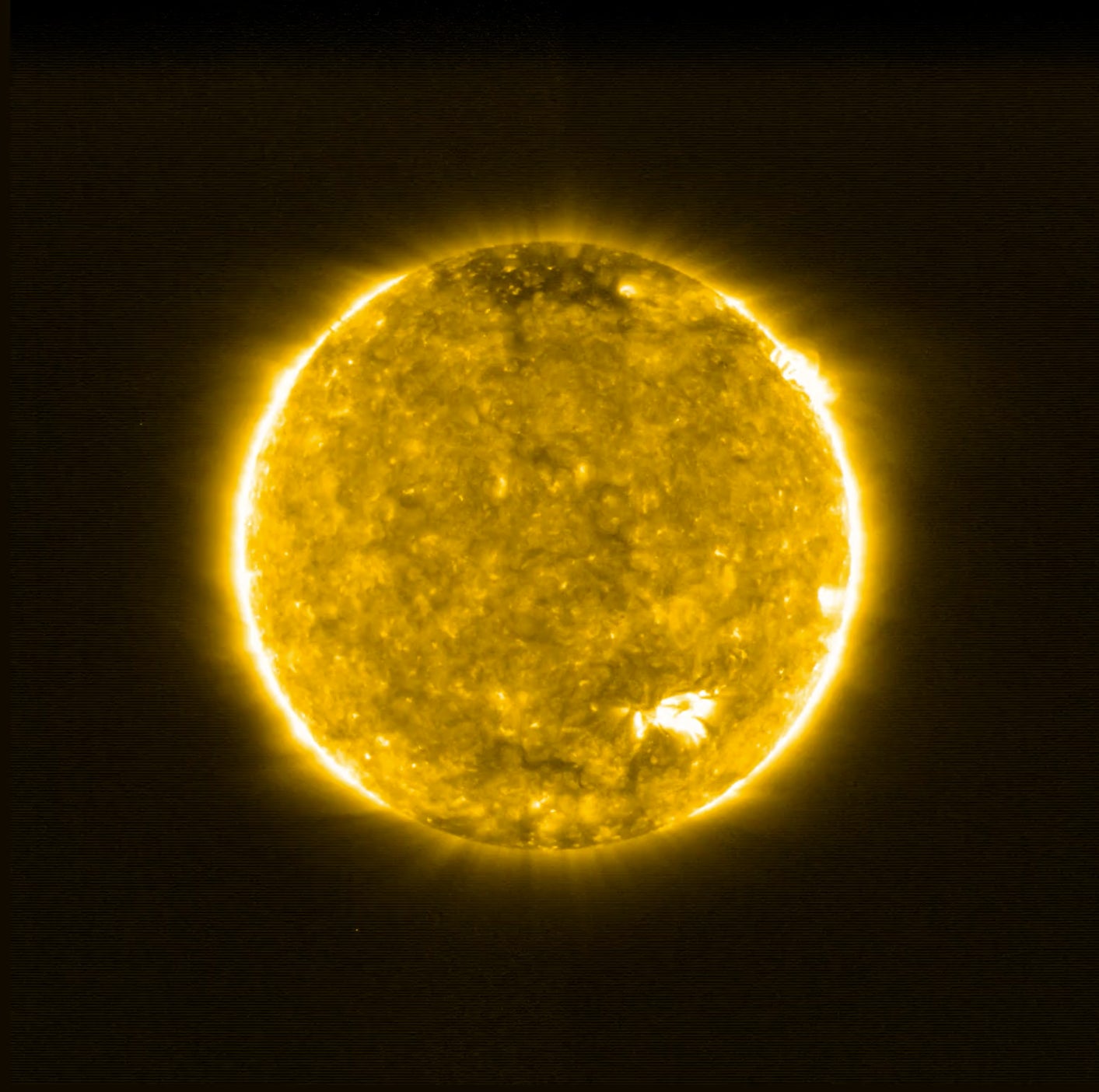 The Sun on May 30, 2020, as imaged by the Solar Orbiter.