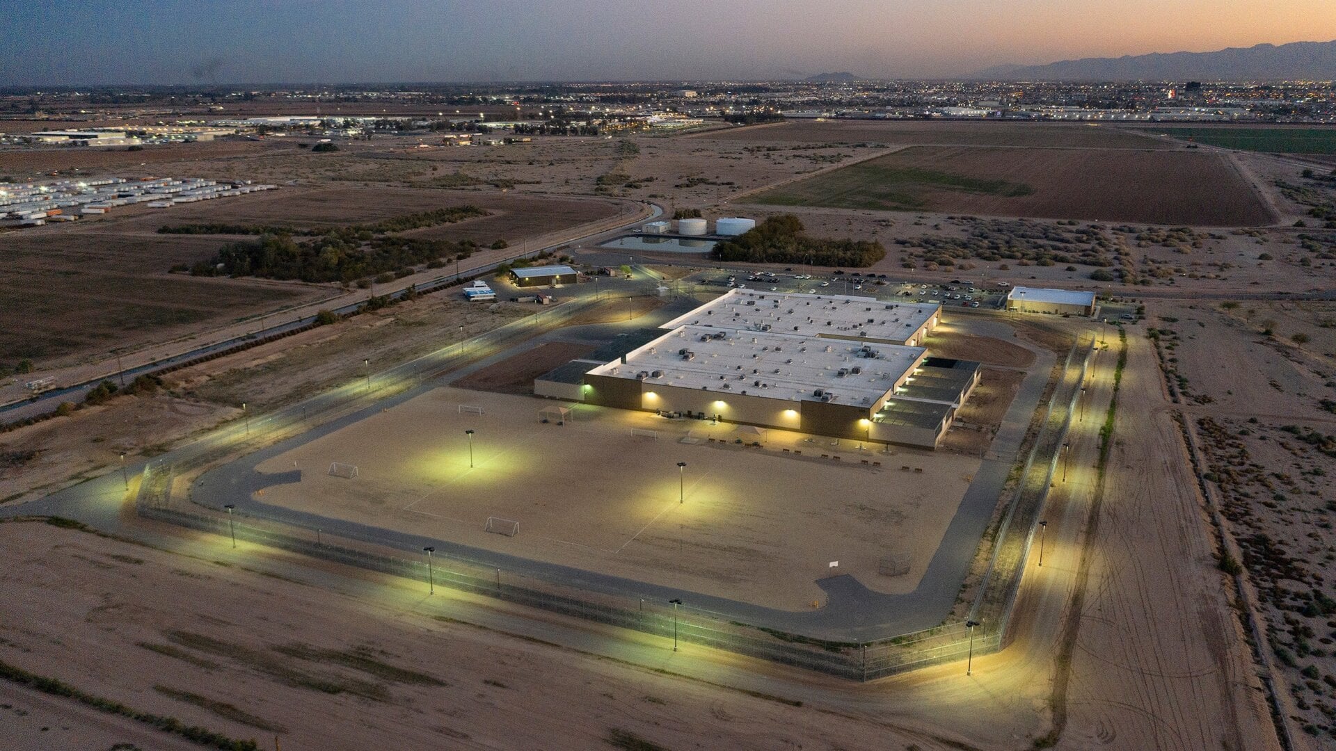 Imperial Regional Detention Facility, Calexico, California.
