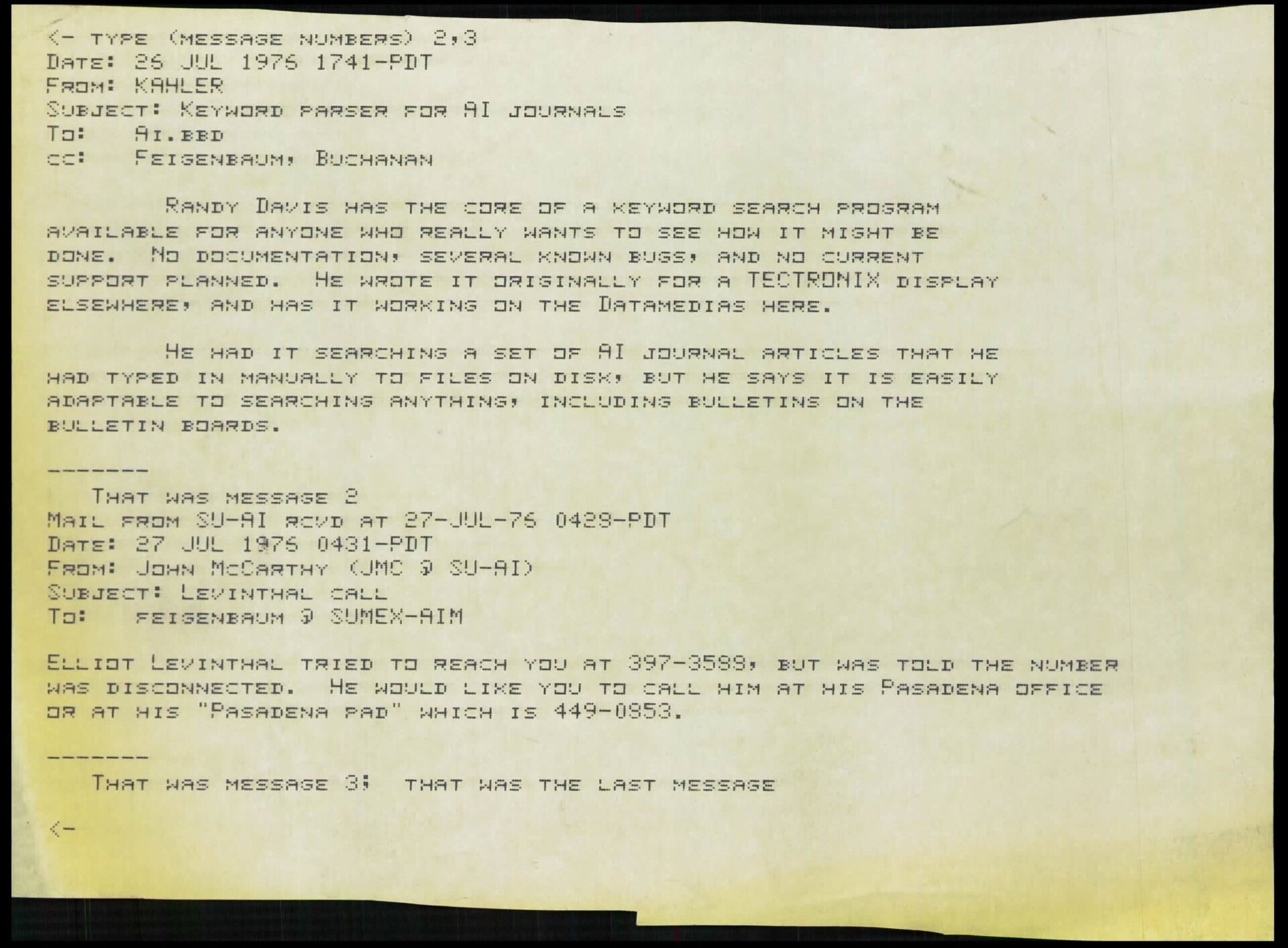 Screenshot: Stanford University Libraries