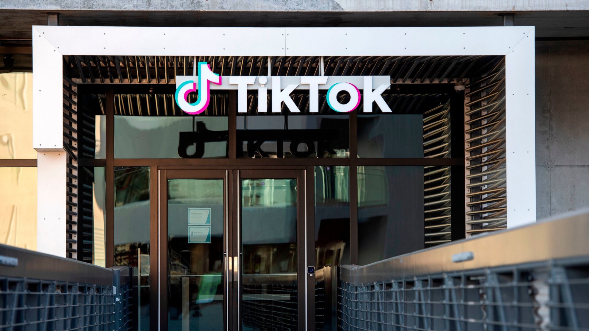 File photo of the TikTok building in Culver City, California.