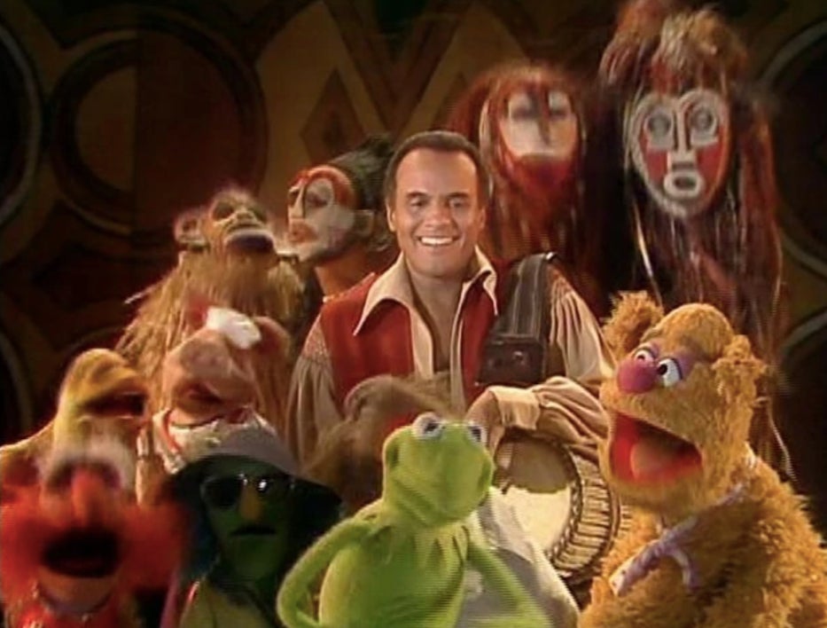 Harry Belafonte with the Muppets.