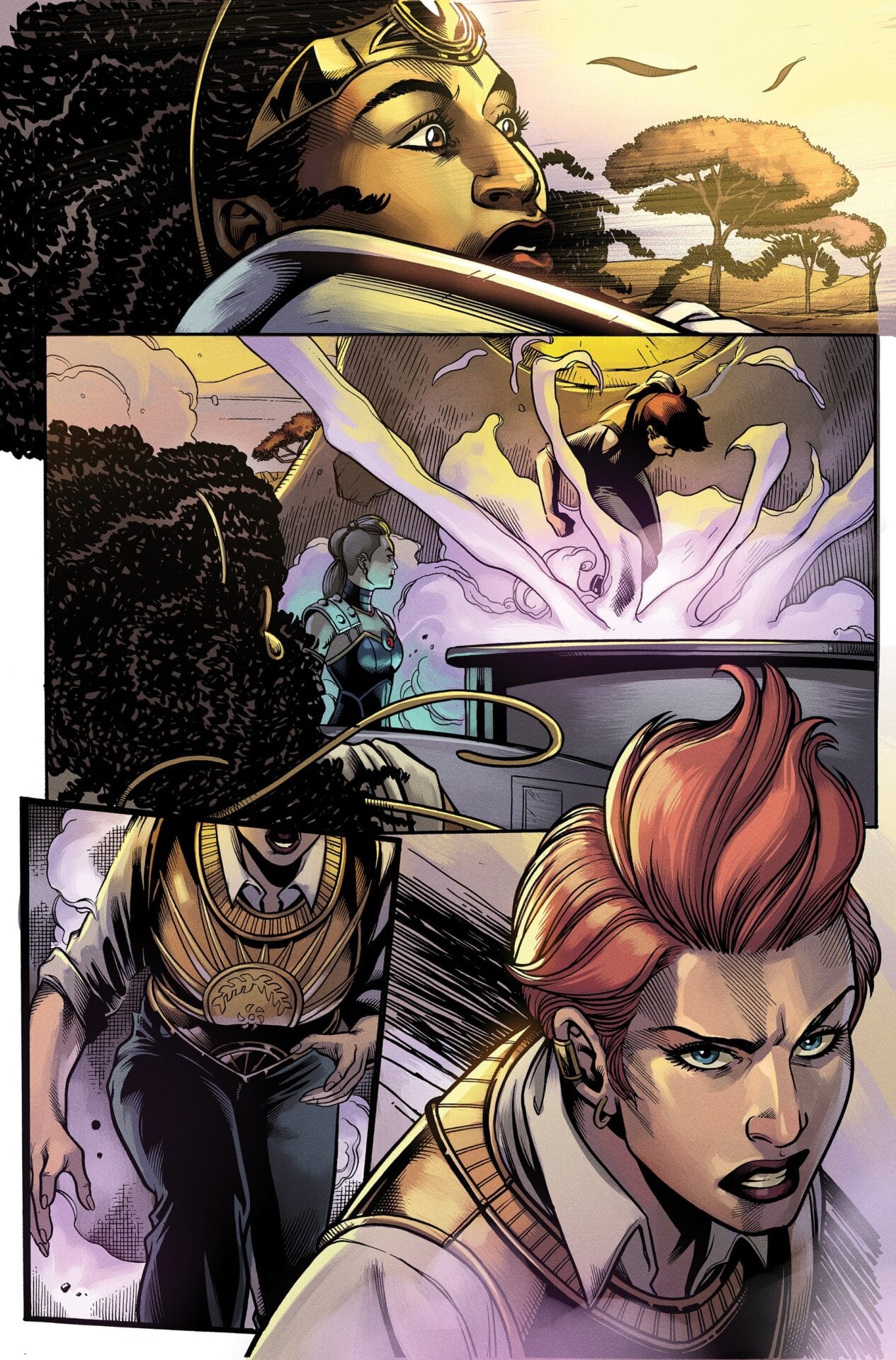 Nubia realizing exactly who it is that’s come to get her.