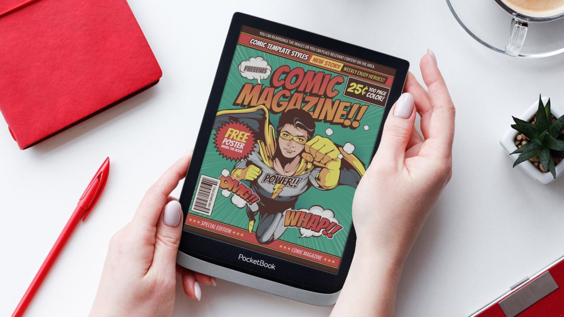 Color E Ink Notebook With an Upgraded Color E Ink Screen, This Could Be the Perfect E-Reader ...