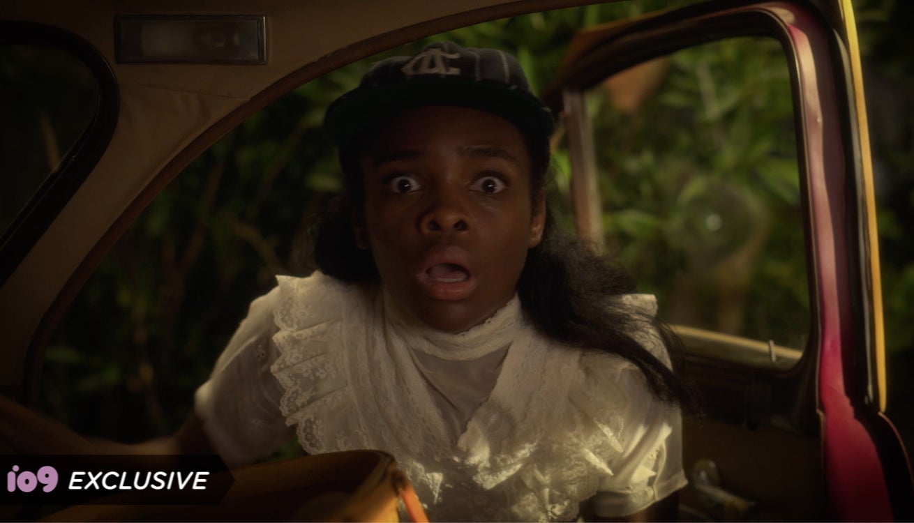 Diana Freeman  (Jada Harris) coming face to face with a demon.