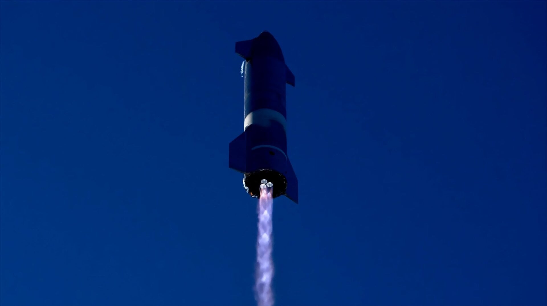 The launch of Starship prototype SN8 on December 9, 2020.