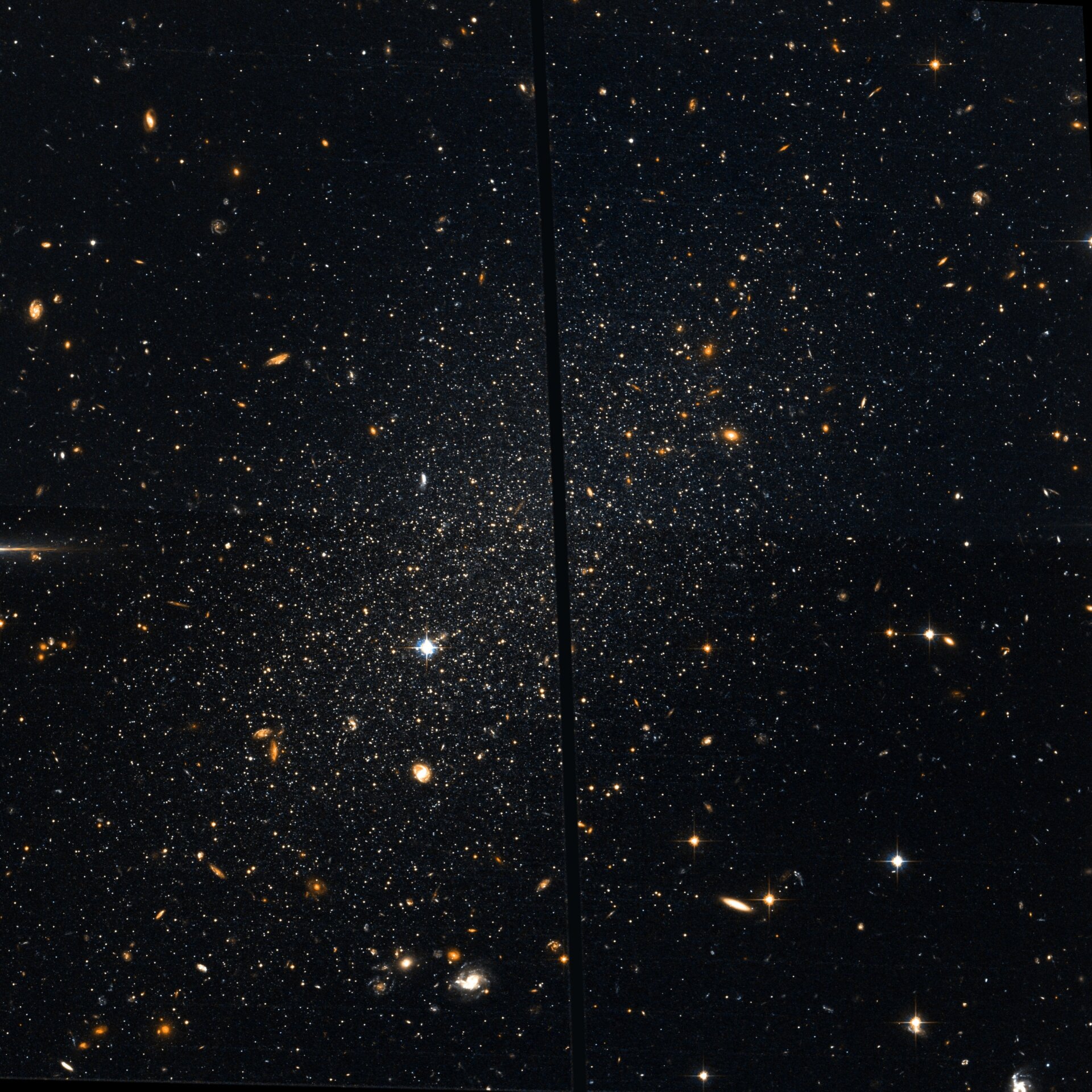 The Tucana dwarf galaxy, imaged by the Hubble Space Telescope.