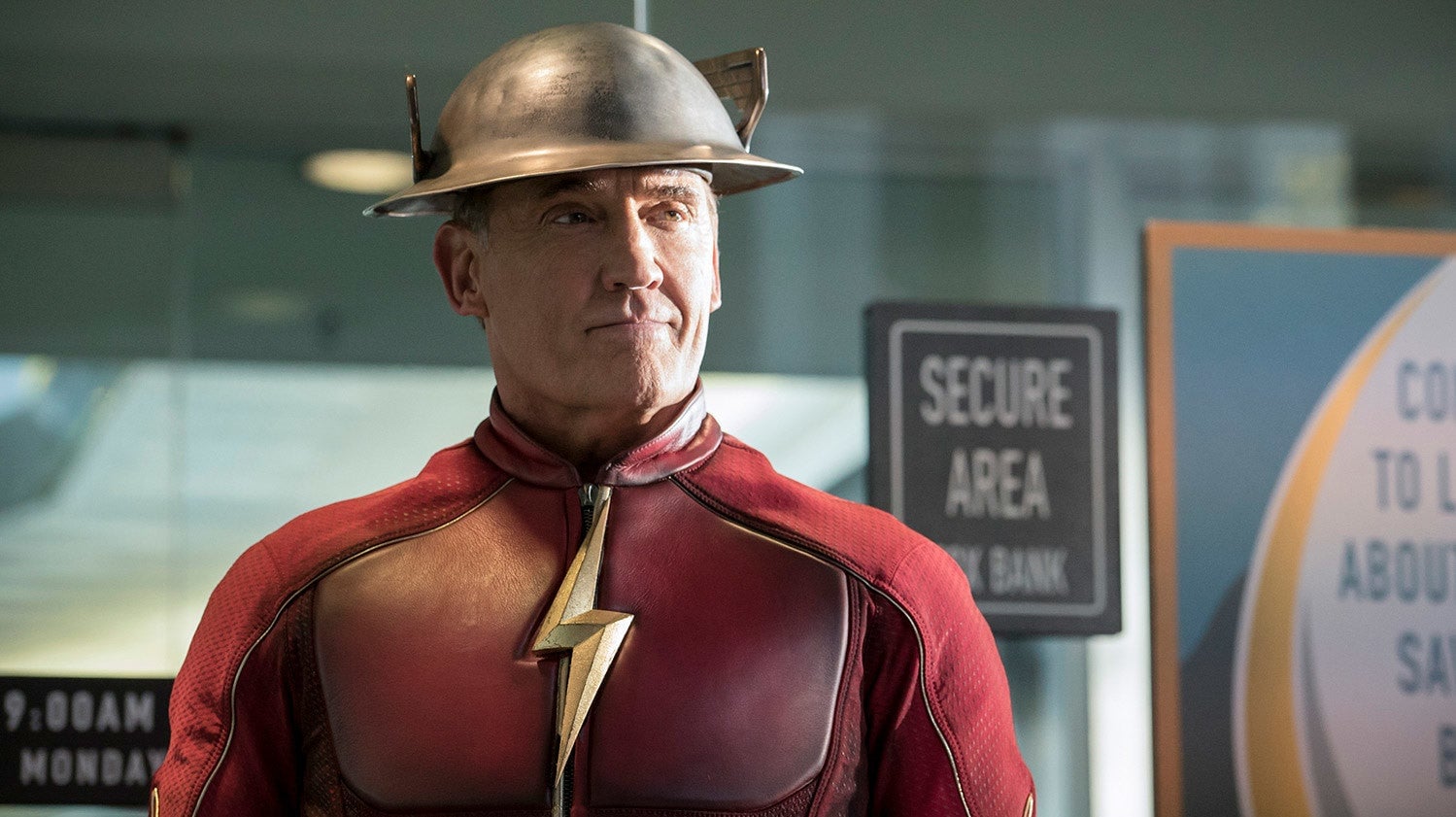 John Wesley Shipp is flashing over to Stargirl.