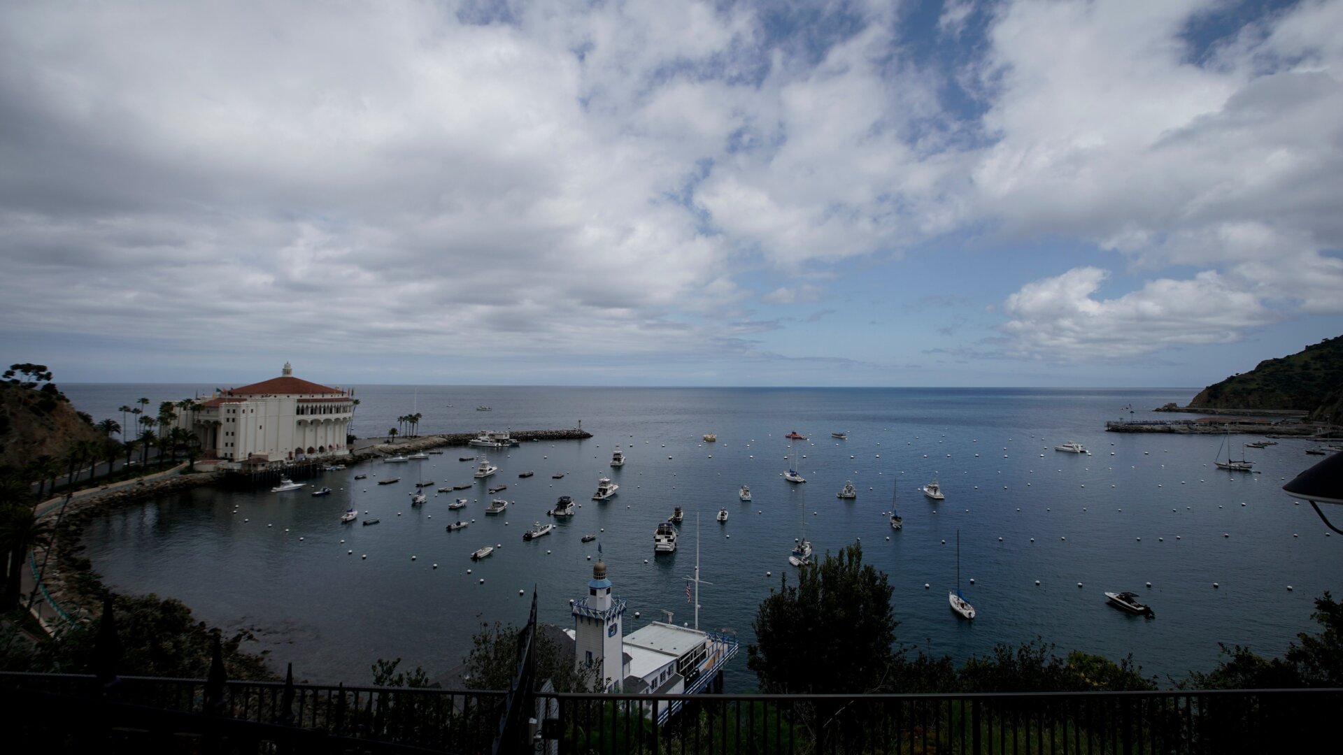 Catalina Island harbor.