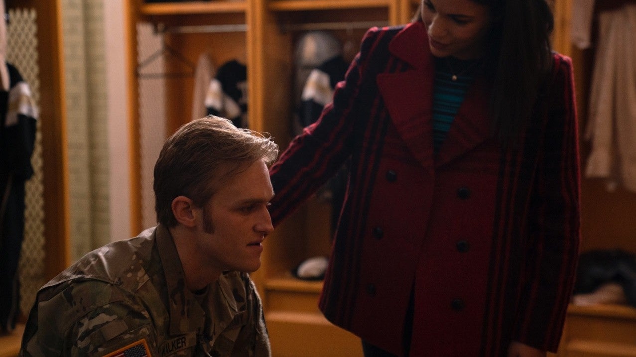 Walker and his wife, Olivia (Gabrielle Byndloss).