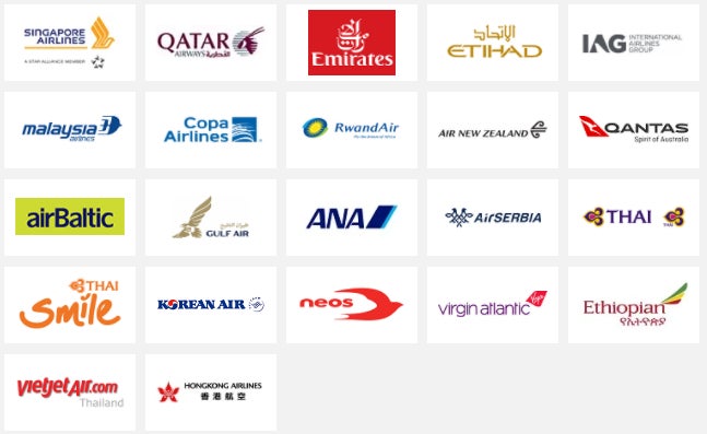 Here’s a list of the airlines currently testing the Travel Pass app, per the IATA. 