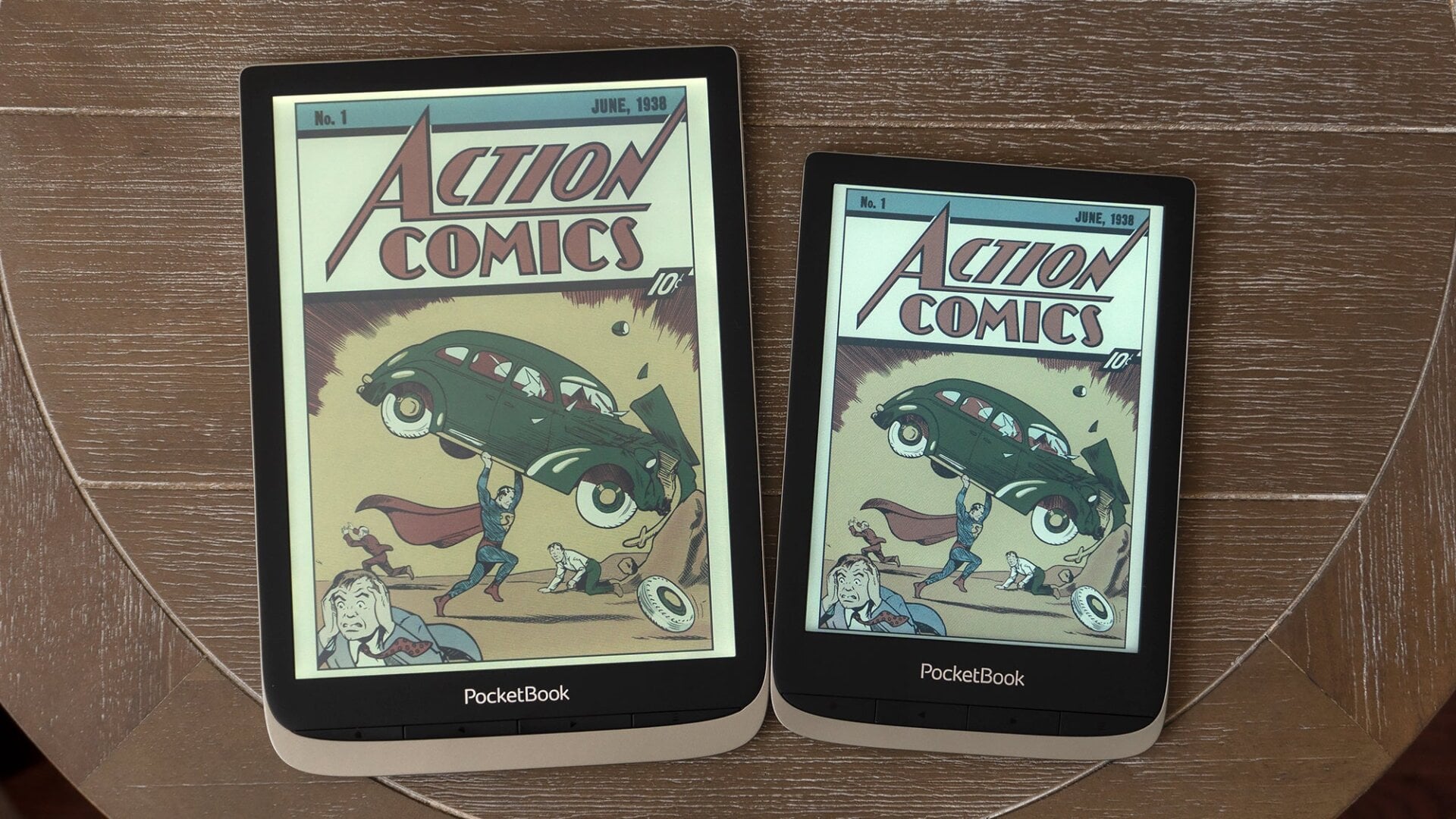 You have to really look close to see the differences in color performance between the original E Ink Kaleido color screen (right) and the new version (left), but it’s there.